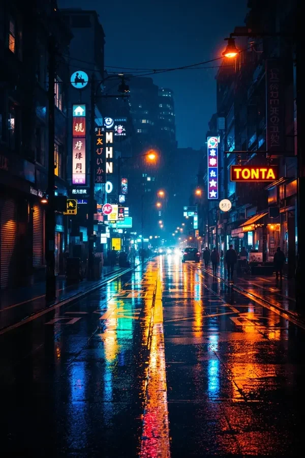 城市雨景 爱橙影院 海报