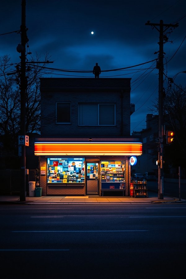 午夜便利店 爱橙影院 海报